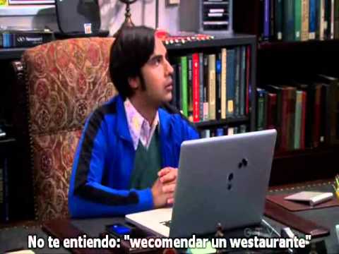 The Big Bang Theory - Kripke talking to siri (Subs español)