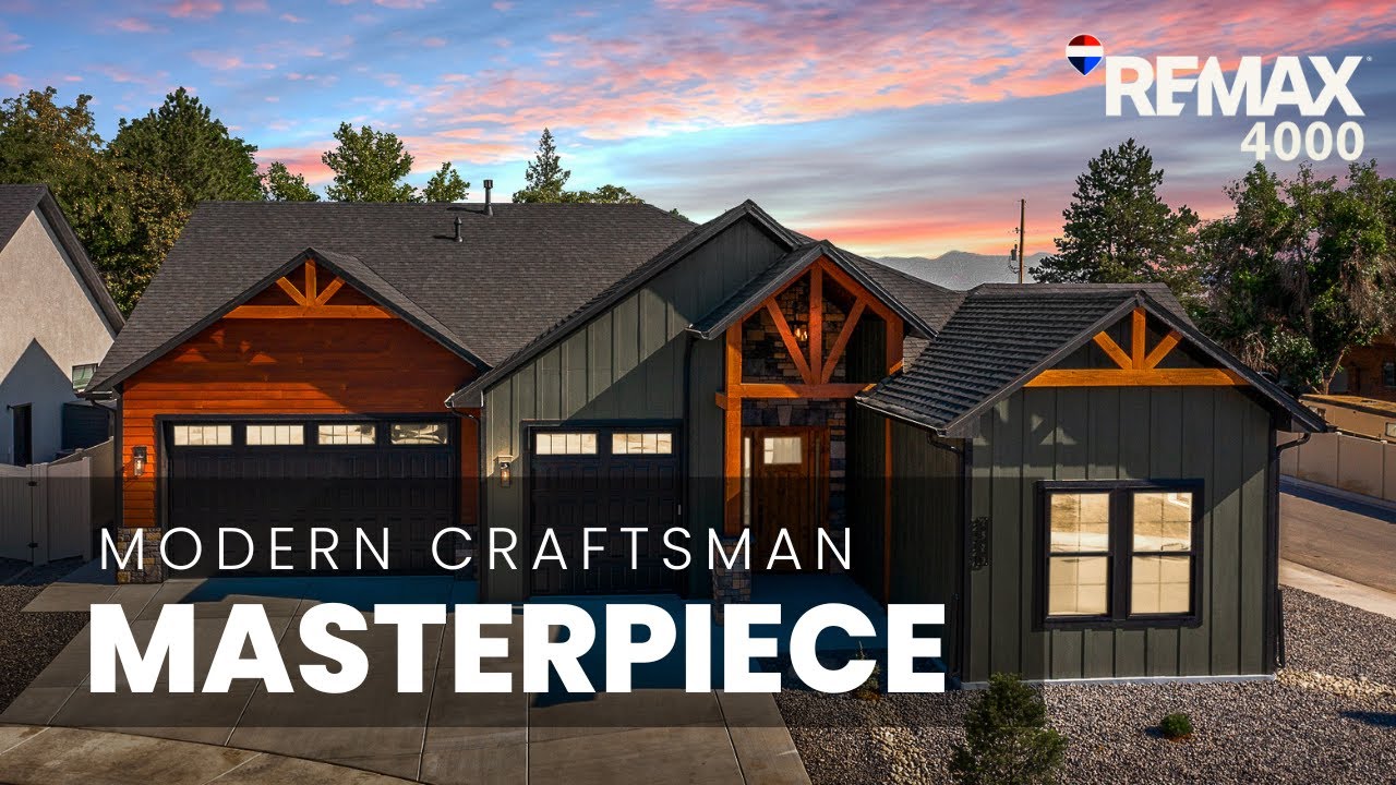 Inside a Modern Craftsman Masterpiece | New Construction in Fruita  Colorado