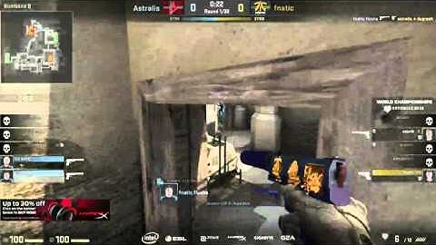 KrimZ gets the defuse - fnatic vs Astralis CS:GO IEM Katowice 2016 Semifinal