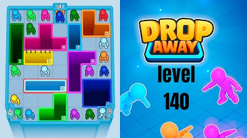 Drop Away level 140 Walkthrough Solution 