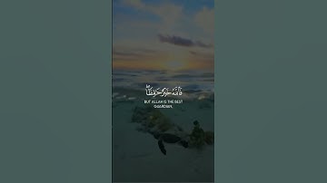 فالله خير حافظا وهو أرحم الراحمين القارئ عبد الباسط عبد الصمد