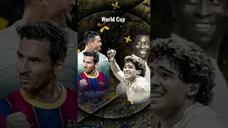 Messi 🇦🇷 and Ronaldo 🇵🇹 VS Pele 🇧🇷 and Maradona 🇦🇷   #ftbl_editzcup
