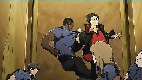 Axel  Gilberto Elevator fight scene Lazarus episode 5