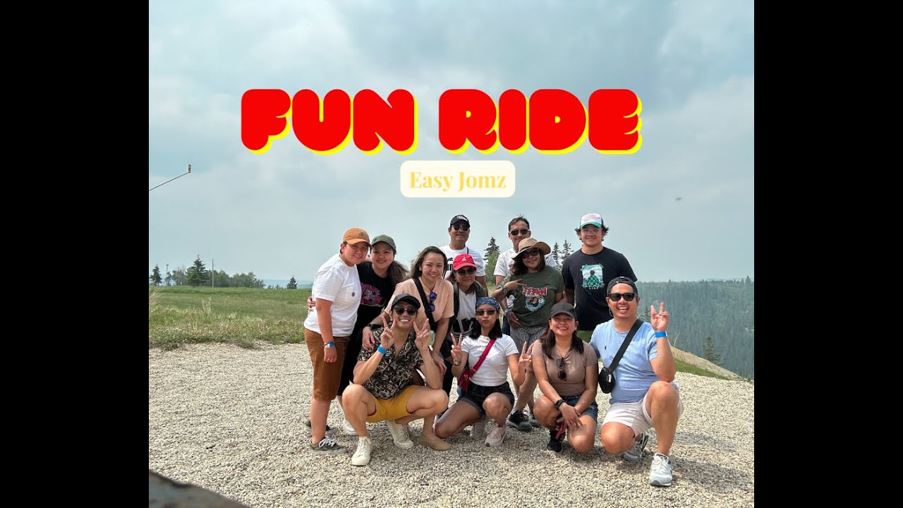 Pinoy Rides The Canyon Coaster | Ride & Scream | Pinoy in Canada | Pinoy Parents in ...