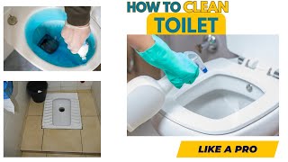 How to Clean the Toilet || Cleaning Indian/Western Toilets || Clean Toilet Bowl ||  ||Learning Life
