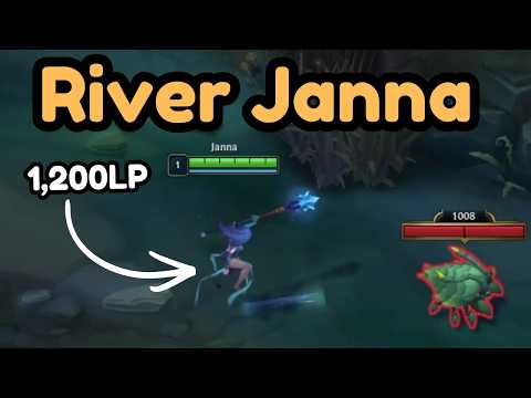 This Player Created A New Role In League (River Janna)
