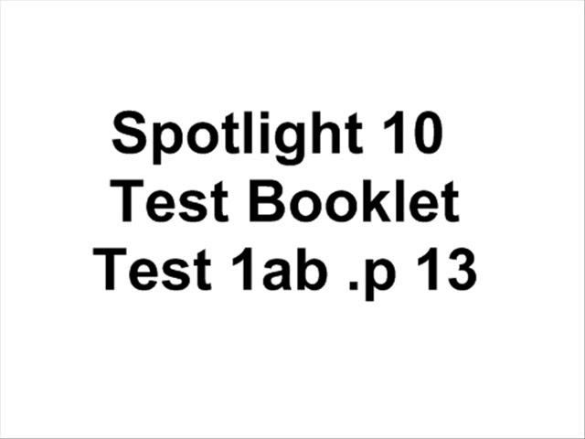 Спотлайт 10 тест 6. Spotlight 10 Test booklet. Спотлайт 2 класс тест буклет. Spotlight 6 Test booklet Audio. Spotlight 10 going Green 1.