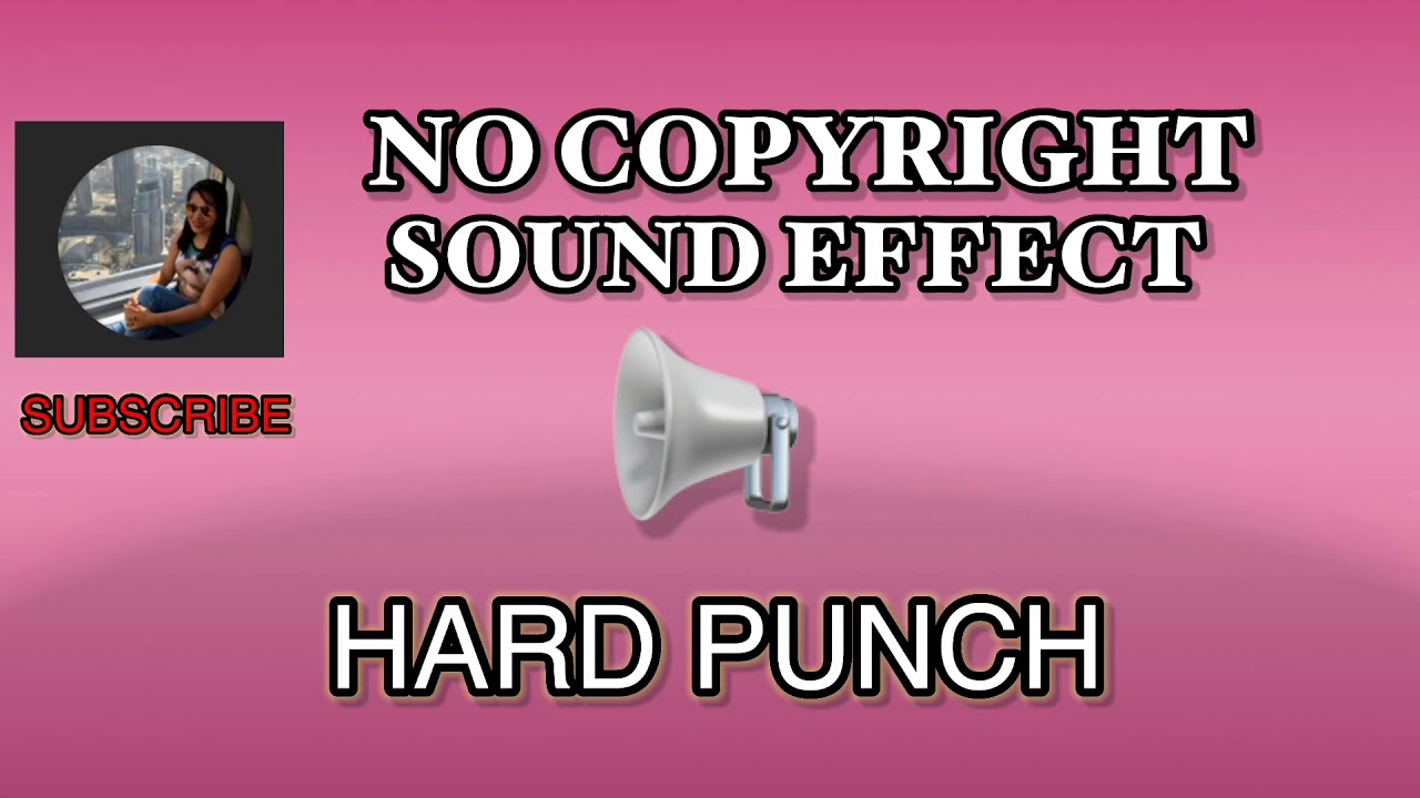 Punch Sound Effect - No Copyright | download in the description - YouTube