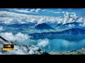 4K Helicopter Flight in Switzerland | Swiss Alps and Luzern Lake Sky View