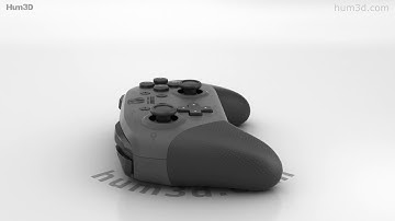 Nintendo Switch Pro Controller 3D model by 3DModels.org