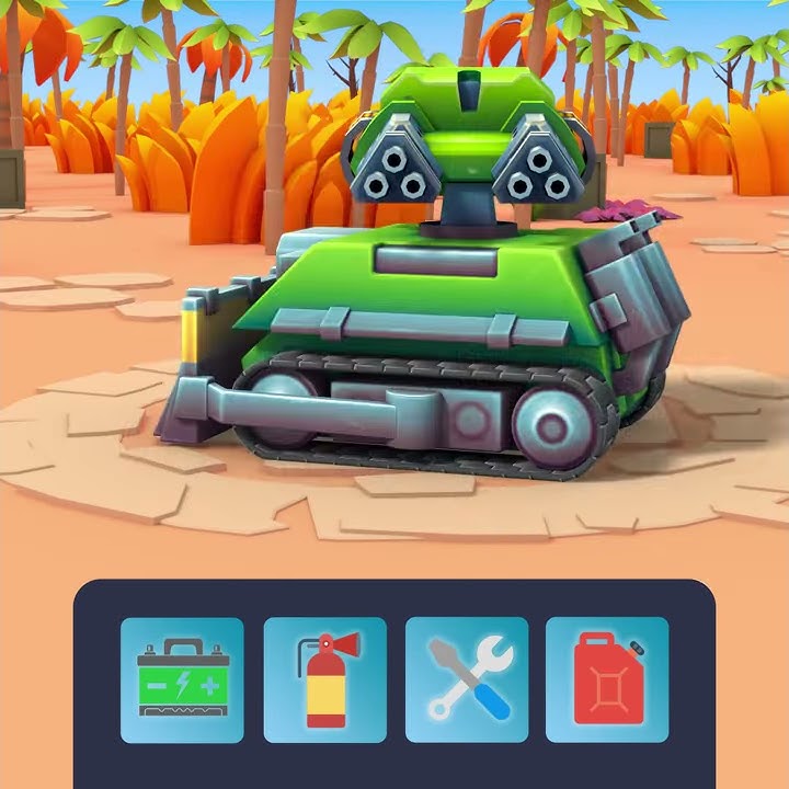 Tanks a Lot by BoomBit Games _ iOS App (iPhone, iPad) _ Fire Upgrade 2