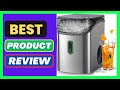 Silonn Nugget Ice Maker Countertop, Pebble Ice Maker with Soft Chewable