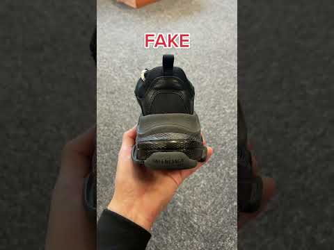 Real vs Fake Balenciaga Triple S