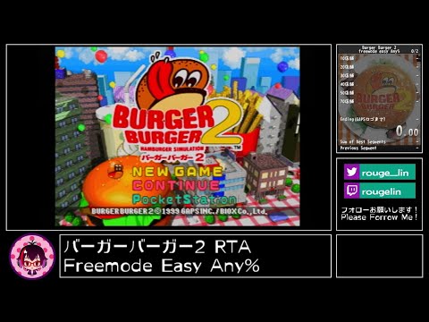 バーガーバーガー2 バーガーバーガー2｜プレイステーション (PS1)｜ギャップス