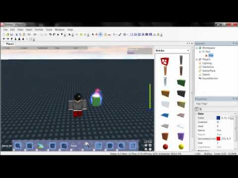 How To Make Fire Roblox Tutorial Youtube - how to script fire style fireball jutsu roblox by mattsukaze