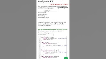 Programming in java | week 4 programming assignment | NPTEL | 2023