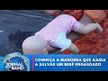 Conheça a manobra que ajuda a salvar um bebê engasgado | Jornal da Band