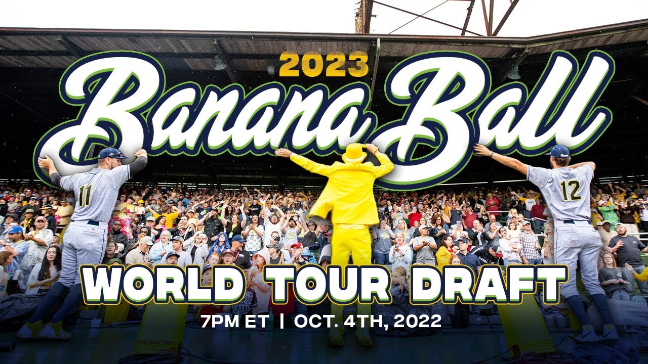 Savannah Bananas 2023 Banana Ball World Tour coming to Akron