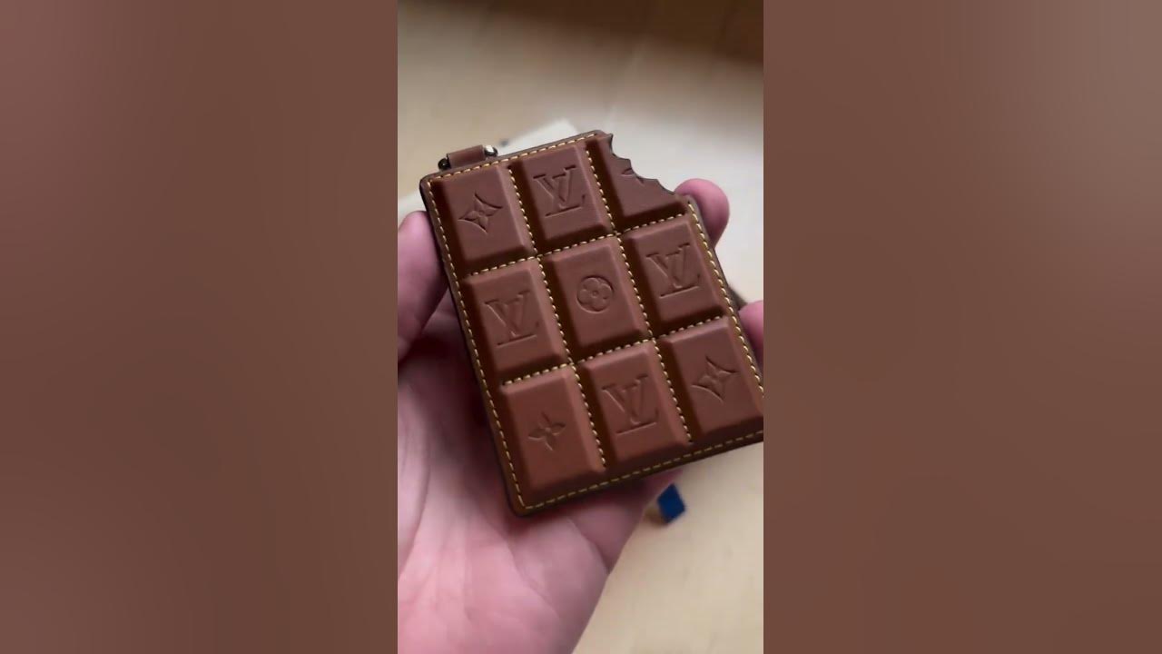 Louis Vuitton's chocolate bar bag charm looks good enough to eat