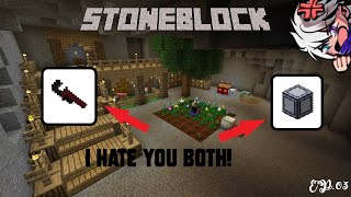 StoneBlock Ep 3 Goodbye Sieving!