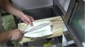 平目のサク取りと皮引き Youtube