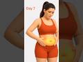21 days or mummy tummy ka Bellyfat reduce workout #shorts #weightloss #bellyfat