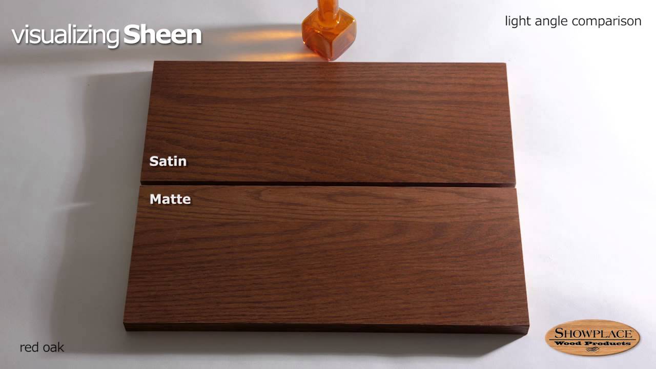 Visualizing Sheen In Showplace Cabinetry For The Home Youtube