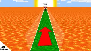 Mi̇necraft Tek Çi̇zgi̇den Kaçiş