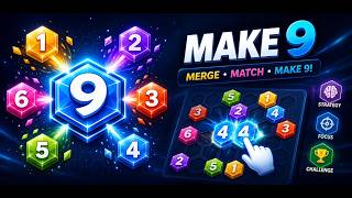 Hexa Merge 9 - Number Puzzle screenshot 2