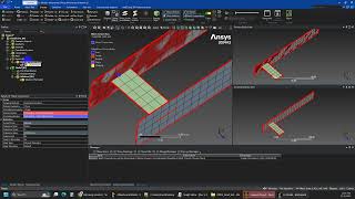 Ansys Meshing: Shell Mesh Connection use CONNECT & MESH CONNECT GROUP mesh control