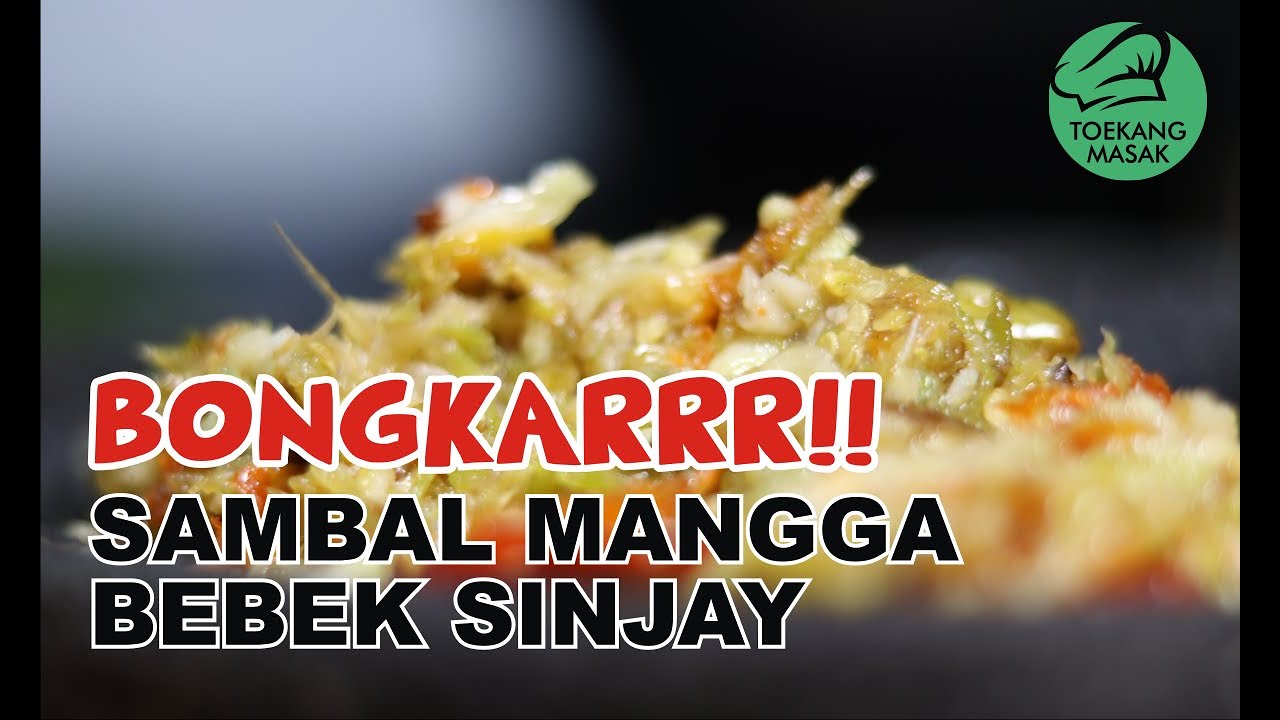 Sambal Mangga Bebek Sinjay Madura Youtube