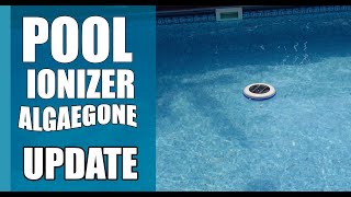 No Pool Cover  No Algae | ALGAEGONE Pool Ionizer 3 Years Later