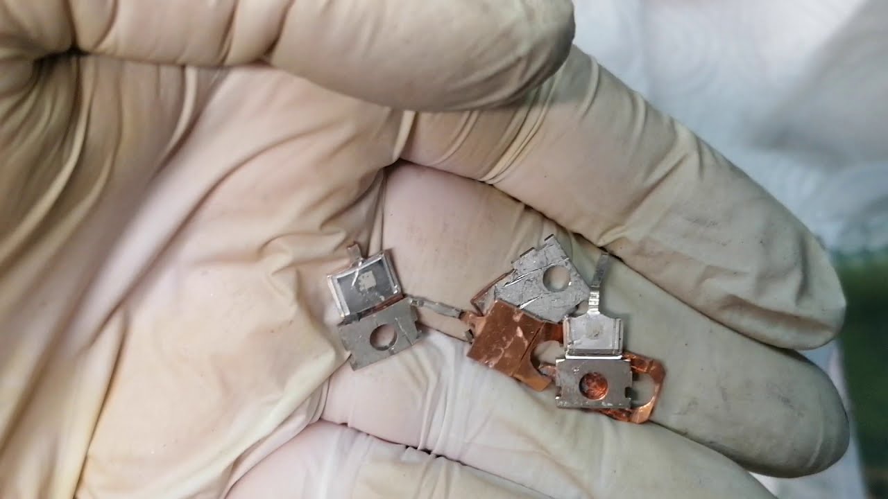 Очистка меди электролизом - YouTube