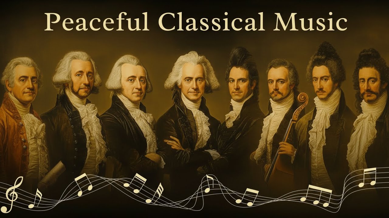 Peaceful Classical Music 🎼 Mozart, Vivaldi, Paganini, Bach, Beethoven