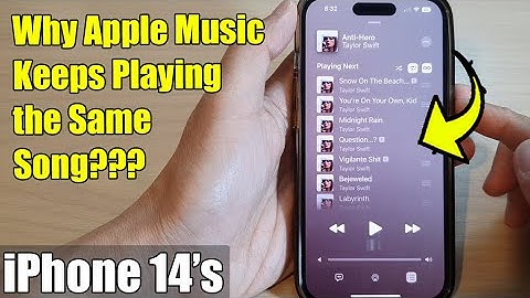Why Apple Music Keeps Playing the Same Song & How to Make it Stop on iPhone 14 | iOS 16