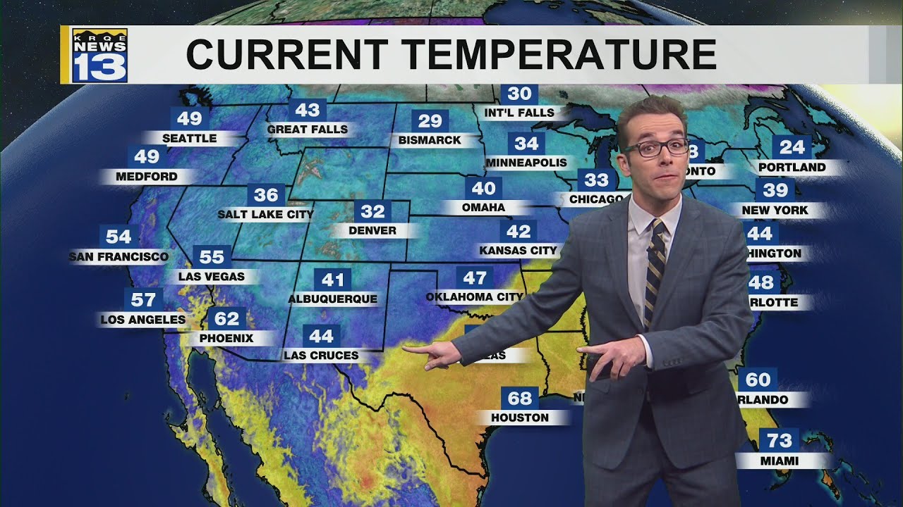 Southeast New Mexico joins in on cooler air & dry for now