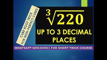 Cube Root of Non-Perfect Cubes II Much Awaited