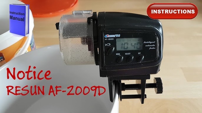 JECOD AF-250 distributeur de nourriture automatique à piles avec