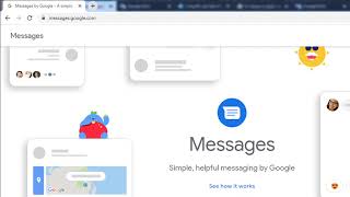 How to use Google Messages from a web browser