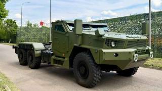 Video shows the MZKT-690400-010 pneumatic suspension in action