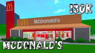 McDonald's | 130k | Speedbuild & Tour | Bloxburg McDonald's | 130k | Speedbuild & Tour | Bloxburg