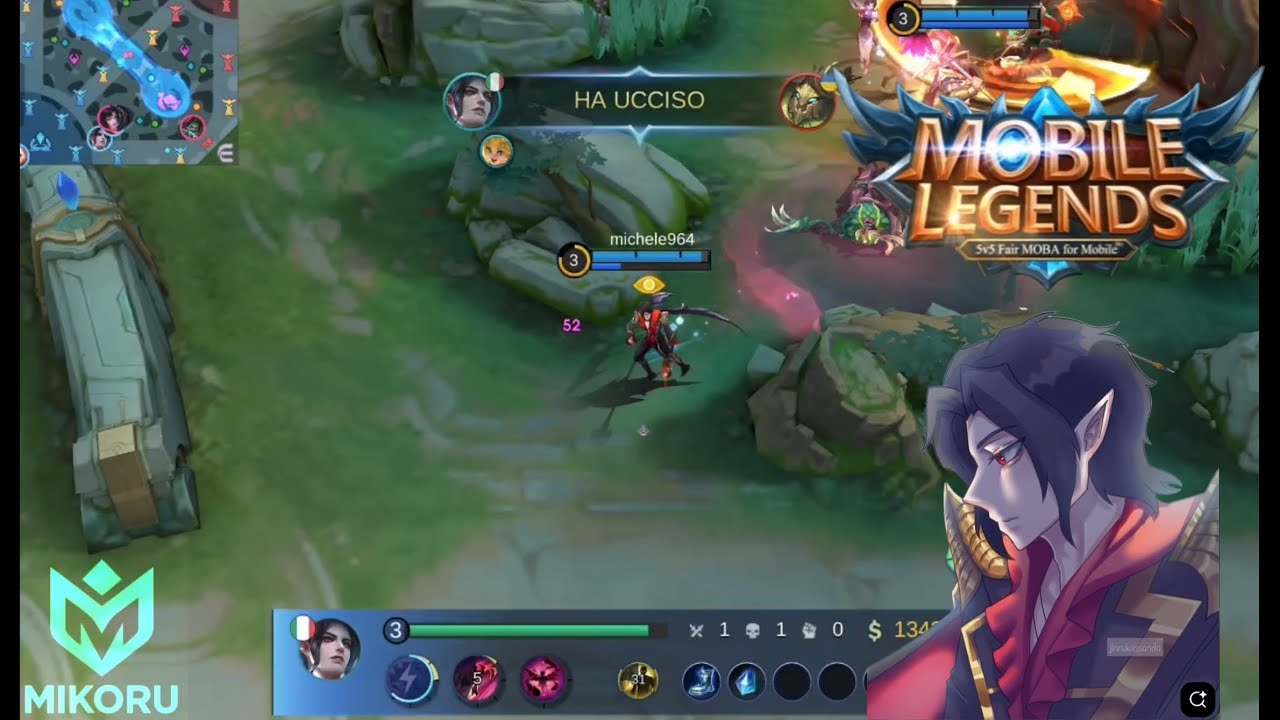 Mobile Legend gameplay Cecilion [unexpected comeback] 