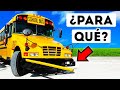 Para qué son esos brazos largos en los autobuses escolares