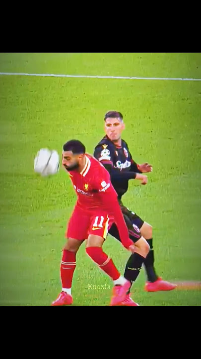 What a Curve Shot 🤯 Mo.Salah is 🔥