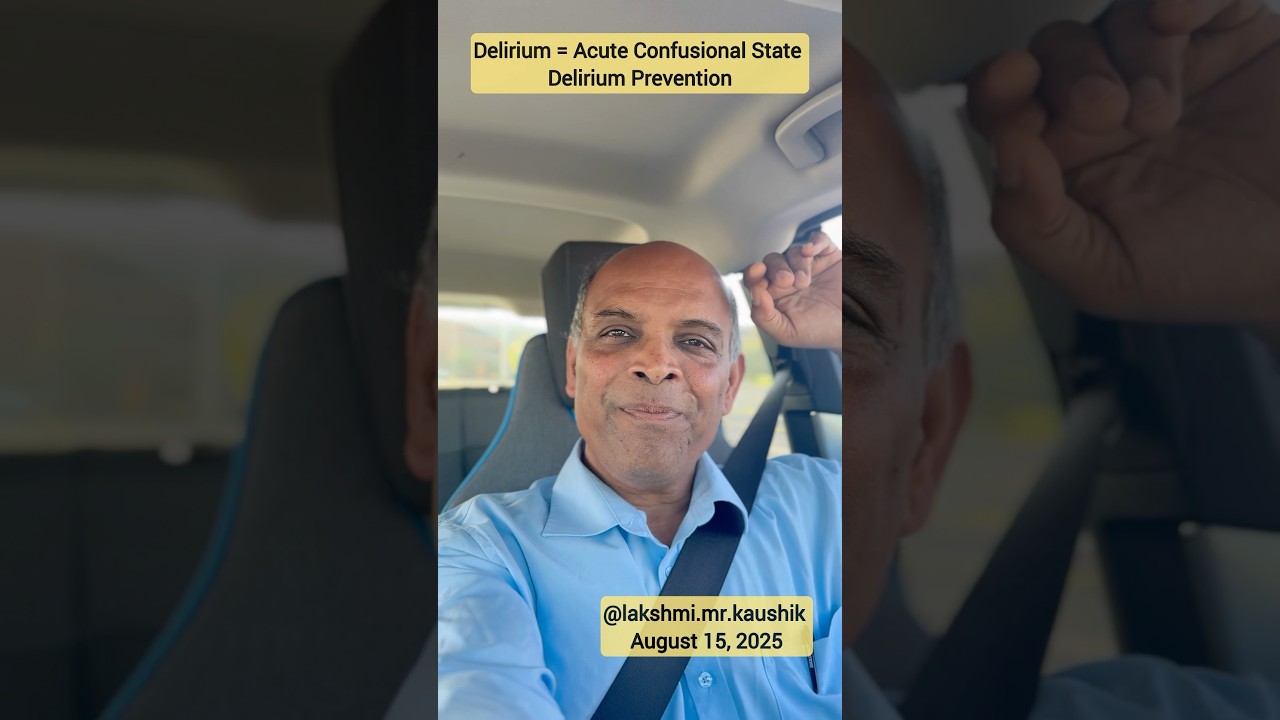 Delirium = Acute Confusional State / Delirium Prevention