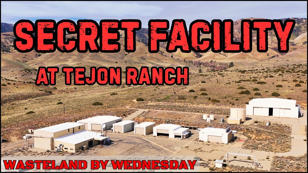 Inside The Abandoned Northrop Aerospace Facility At Tejon Ranch