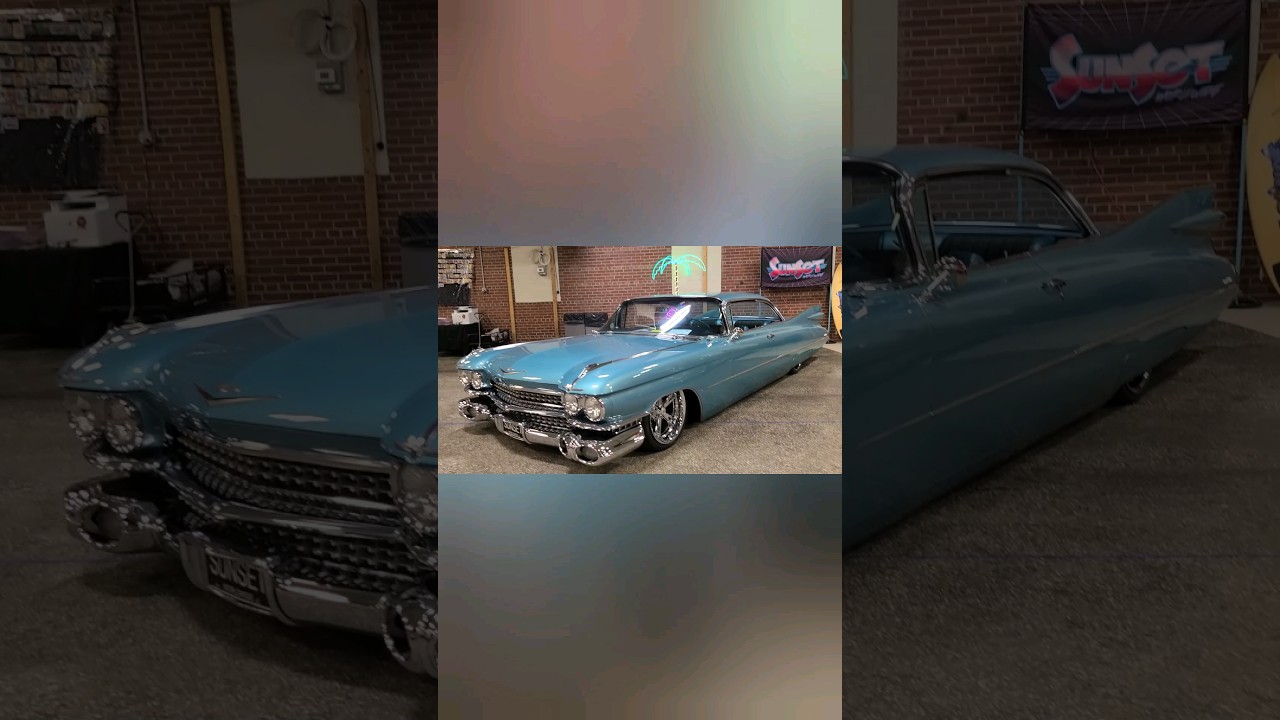 World of Wheels 🌎 Beautiful Custom 1959 Cadillac! #shorts #short #youtubeshorts #shortvideo #car
