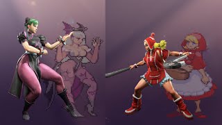 New Ex Colors For Chun Li & Lily
