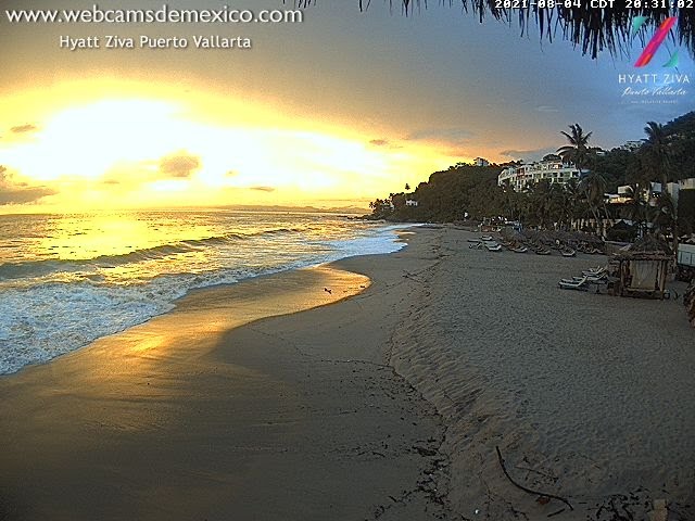 Puerto Vallarta, #Jalisco en vivo visto desde Hyatt Ziva Puerto Vallarta -  YouTube