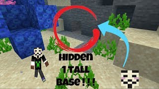 Minecraft Bedrock 1 Block Base Tutorial screenshot 5